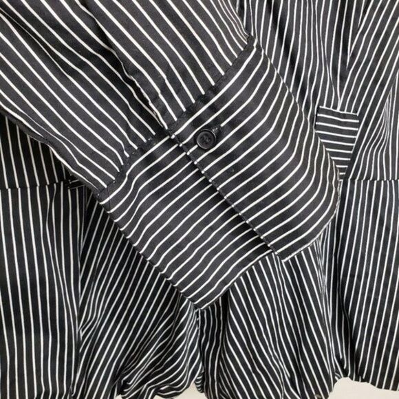 Giorgio Sant'Angelo striped balloon bottom shirt XL - Picture 8 of 15